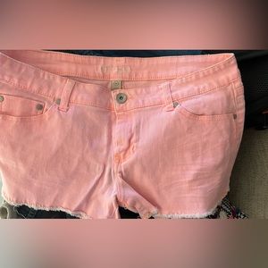Pink shorts size 12
